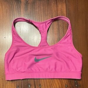 Nike DRI-FIT Pink Reversible Sports Bra Sz XS